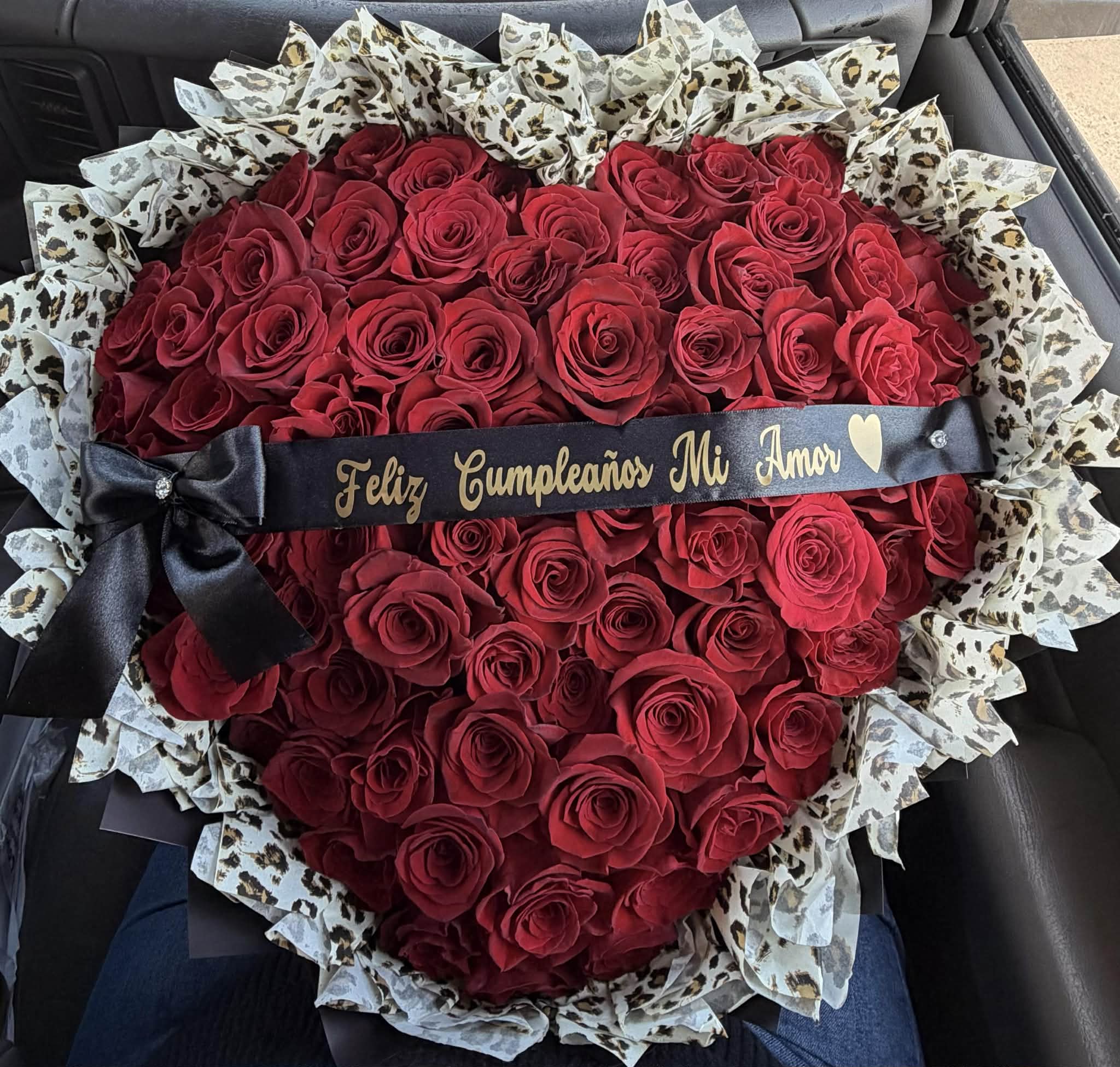 75 count Heart Rose Bouquet